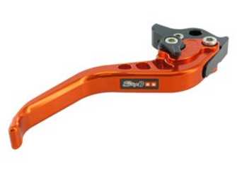 BROMSGREPP AEROX STAGE6 CNC ORANGE HÖGER (JUSTERBAR) från stage6