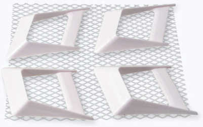 LUFTINTAG STYLEPRO AIR FLOW SPACER VIT från stylepro